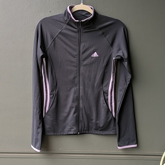 adidas Jackets & Blazers - adidas | Climalite Fitted Track Jacket Mesh Insert